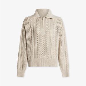 Varley Camello cable knit sweater